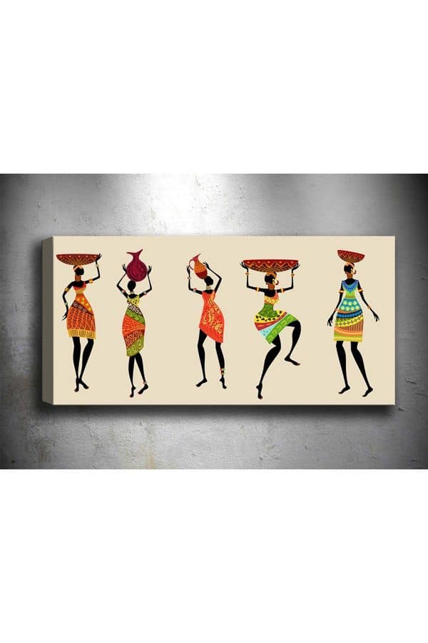 Shop365 African Dekoratif Kanvas Tablo SB-9085